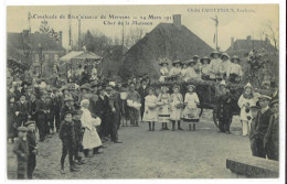 CPA  Cavalcade De Bienfaisance De Mervans - Char De La Moisson(71) - Autres & Non Classés