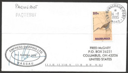 1995 Paquebot Cover - Bahamas Stamp Mailed In Dunkerque, France - Bahamas (1973-...)