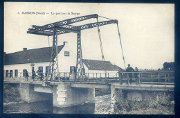 Cpa Du 59 Hasnon -- Le Pont Sur La Scarpe   MAI24-15 - Otros & Sin Clasificación