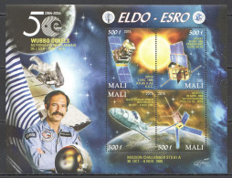 Vk097 2015 Space Eldo-Esro Challenger Shuttle Exosat Soho Wubbo Ockels 1Kb Mnh - Andere & Zonder Classificatie