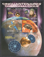 Vk067 2012 Space Exploration & Satellites Yuri Gagarin Nasa Mars Sputnik Mnh - Autres & Non Classés