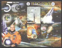 Vk075 2014 Space Eldo-Esro Ariane Rosetta Exosat Hans Schlegel 1Kb Mnh - Otros & Sin Clasificación