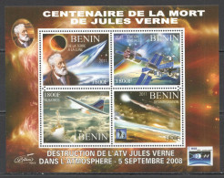 Vk059 2011 Space Jules Verne From The Earth To The Moon Esa Space Stations Mnh - Andere & Zonder Classificatie