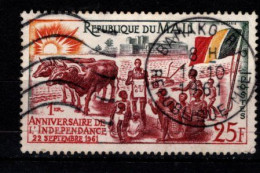 - MALI - 1961 - YT N° 15 - Oblitéré - Indépendance - Mali (1959-...)