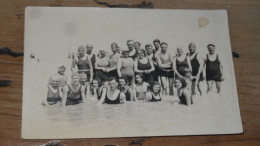 Carte Photo Groupe En Maillots De Bains  ................ BE-19344 - Fashion