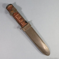 COUTEAU GI USN CAMILLUS N.Y.S MK2 U.S.N NAVY WW2 MARQUAGE LAME - Knives/Swords