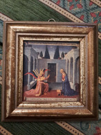 Cadre. L'annonciation.  Fra Angelico.  Les Grands Maitres De La Peinture. - Other & Unclassified