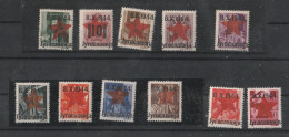 Yugoslavia PROVISIONAL ISSUE For Serbia SENTA SMALL SET STAMPS MNH 1944 - Other & Unclassified