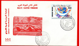 1973 -2° RALLY PANARABE TUNISIA - AUTO - Auto's