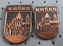 KRSKO Coat Of Arms, Blason Slovenia Pins - Steden