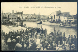 Cpa Du 17 Ile De Ré -- St Martin De Ré -- Embarquement De Forçats    MAI24-15 - Ile De Ré