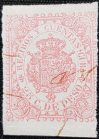 Espagne   Cuba Fiscales Recibos Y Cuentas Forbin N° 14 - Kuba (1874-1898)