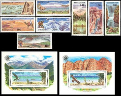 1995 97 Kyrgyzstan Natural Wonders Of The World MNH - Kirgisistan