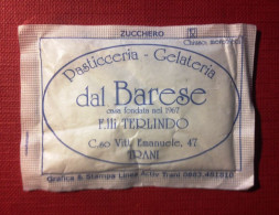 Advertising Sugar Bag, Full- Dal Barese, Pasticceria Gelateria. Trani-BA-Italy. - Zucker