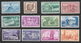 1953 Commemorative Year Set  12 Stamps, Mint Never Hinged - Unused Stamps