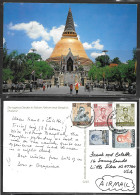 Thailand, Highest Chedee In Nakorn Pathorn, Mailed - Tailandia