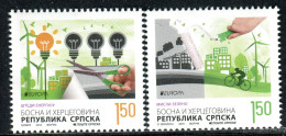 BOSNIA SERBIA(198) - Europa - Think Green - MNH Set - 2016 - Bosnia And Herzegovina