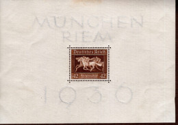 Deutsches Reich Block 4 X Das Braune Band MLH Mint * Falz - Blocks & Sheetlets