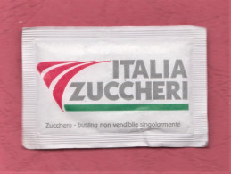 Bustina Piena Zucchero. Full Sugar Pack- Italia Zuccheri. Packed By Italia Zuccheri, Samarate. - Sucres