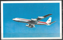 TWA Air Lines, Boeing -707 (?) Unused - 1946-....: Modern Era