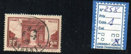 FRANCE OBLITÉRÉ - N° 258 - Used Stamps