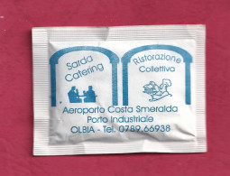 Bustina Piena Zucchero. Full Sugar Packs- Blu Marine, Bar Zona Industriale Olbia. Aeroporto Costa Smeralda. - Sugars