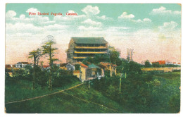 CH 47 - 23877 CANTON, Pagoda, China - Old Postcard - Unused - Chine
