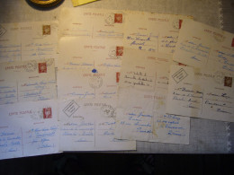 Lot De 12 Pièces  (1942, 43) - Cartes-lettres