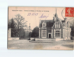 VOUZERON : Entrée Du Château Et Pavillon Du Concierge - état - Vouzeron