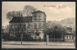 AK Bad Oeynhausen, Das Hotel Villa Hillers, Marktplatz 2  - Bad Oeynhausen