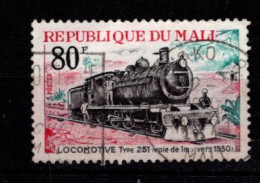 - MALI - 1970 - YT N° 145 - Oblitéré - Locomotive - Mali (1959-...)