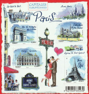 France 2010 Capitales Eupéennes Paris Bloc Feuillet N°f4514 Neuf** - Neufs