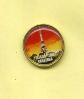 Rare Pins Telecom Tower Canberra Australie E450 - Città