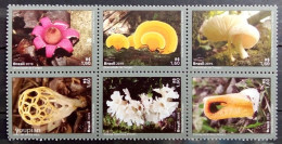 Brazil 2019, Mushrooms, MNH S/S - Unused Stamps