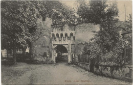 CPA  Vic-sur-Seille, Wich - Ancienne Porte Du Château, Altes Stadttor, Feldpost 1916 - Vic Sur Seille