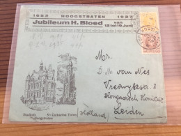 Belgien Top Brief Jubiläum 1927 - Lettres & Documents