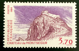 1984 FRANCE N 2284 - CHATEAU DE MONTSEGUR - NEUF** - Nuevos