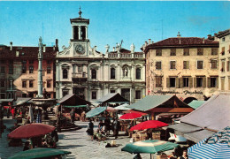 ITALIE - Udine - Vue Sur La Place Matteotti - Eglise De S Giacomo - Animé - Vue Générale - Carte Postale Ancienne - Udine