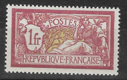 France Yvert 121  Merson Bon Centrage  Neuf ** - Unused Stamps