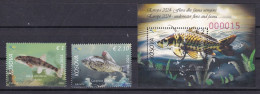 KOSOVO 2024,EUROPA CEPT ,UNDERWATER FAUNA AND FLORA,BLOCK,FISHES,MNH - Kosovo