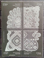 Brazi 2021, Brazilian Laces, MNH Unusual S/S - Unused Stamps