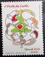 Brazi 2021, Christmas, MNH Single Stamp - Unused Stamps
