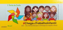 Brazil 2021, International Year Of The Abolition Of Child Labour, MNH Single Stamp - Neufs