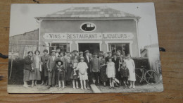 Carte Photo à Identifier, Vins Restaurant Liqueurs  ................ BE-19380 - A Identificar