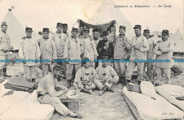 R116797 Infanterie En Manoeuvres. Au Camp - Welt