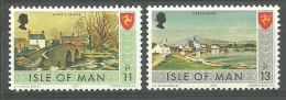 Isle Of Man 1975 Mi 72-73 MNH  (ZE3 IOM72-73) - Puentes