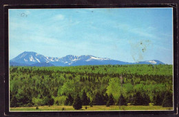 AK 212533 USA - Maine - Panoramic Of Mt. Katahdin From Patten - Otros & Sin Clasificación