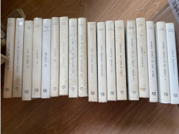 CERCLE DU BIBLIOPHILE : 18 Ouvrages-  1960-70. - Klassische Autoren