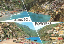 ITALIE - Ricordo Di Positano - Multi-vues De Différents Endroits - Carte Postale Ancienne - Salerno