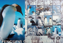 British Antarctic Territories 2003, Penguins Of The Antarctic, MNH Sheetlet - Ungebraucht